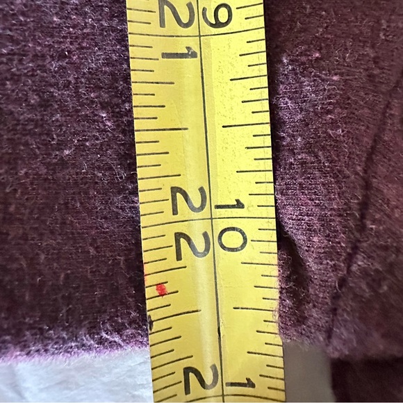 Pullover Top/ Pure Jill/ Large/ Plum - Picture 3 of 3